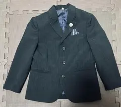 【サイズ120cm】フォーマルスーツセット（ジャケット・パンツ・シャツ・ネクタイ