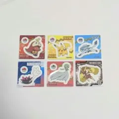 ポケモン ステッカー 6枚セット