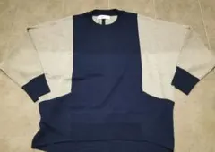 【新品】ヤマダヤ MEDOC original ドルマンスリーブ配色ニット