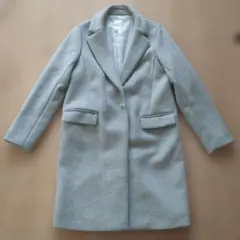 テチチ グレー チェスターコート Mサイズ