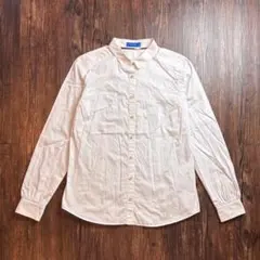 【古着】BLUE LABEL CRESTBRIDGE 長袖シャツ 白 サイズ38