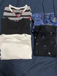 キッズ服5点セット110~120サイズ GU、NIKE、COMME CA ISM