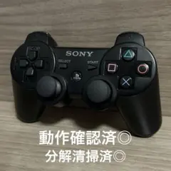 動作確認済◎プレステ3DUALSHOCK 3 ワイヤレスコントローラーブラック㉑