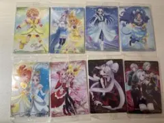 プリキュア ウエハースカード 8枚セット