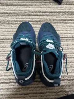 ASICS NOVA SURGE LOW2 ダークグリーン