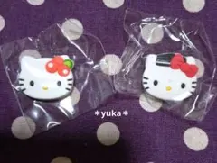 ハローキティ ＊ラバーアクセサリー 2個セット