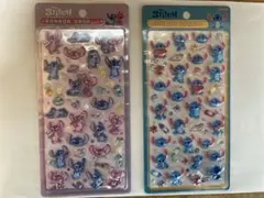 スティッチ ボンボンドロップシール 2枚セット　正規品