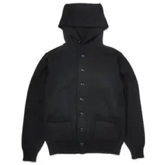 JOE McCOY 30s HOODED KNIT SWEATER BK(40)のサムネイル