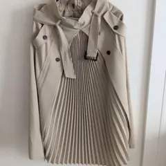 NaturalBeautyBasic　ベージュ スカート Mサイズ