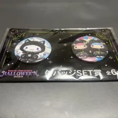 サンリオ ハッピーくじ　缶バッジセット (シナモン、キキララ)