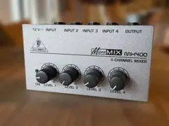 BEHRINGER MicroMIX MX400 4chミキサー 本体のサムネイル