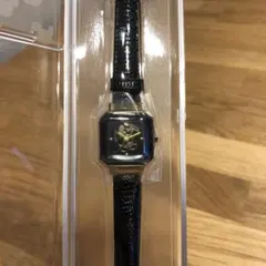 東京ディズニーリゾート ミッキー 腕時計 黒 スクエア