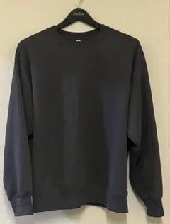 GU ヘビーウエイトトレーナー　ダークグレー　L