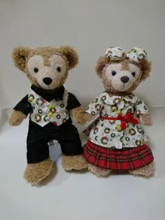 ハンドメイド衣装 クリスマスペアコスチューム白