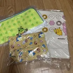ミスド　ポケモンコラボ　ポーチ、トートバッグ、ハンドタオル　3点セット