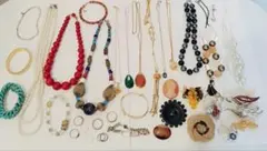 J*2様 ネックレス　リング　ブレスレット　ブローチ　まとめ売り　イミテーション