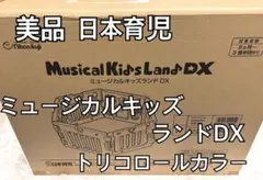 美品 日本育児 ベビーサークル 6枚セットミュージカルキッズランドDX カラフルのサムネイル