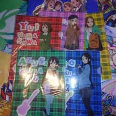 けいおん! クリアファイルと原作ポスター
