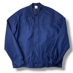 美品 90s HABAND ダービージャケット ネイビー カップショルダー