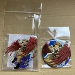 僕のヒーローアカデミア 東京スカイツリー アクリルスタンド 缶バッジ　ホークス