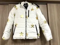 【美品】BABY DOLL 星柄　ダウンコート　Sサイズ