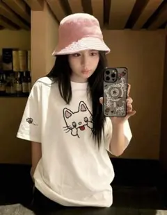 ノンタン 半袖Tシャツ ホワイト