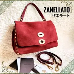 極美品☆ZANELLATO ザネラート ポスティーナ 2WAY ショルダーバッグのサムネイル