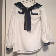 Angelic Pretty セーラー服ブラウス ホワイト/ネイビー