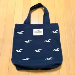 HOLLISTER　トートバッグ　ネイビーのサムネイル