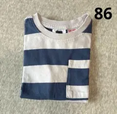 ZARA ザラ ストライプ Tシャツ 86cm 1y1/2 kids babyのサムネイル