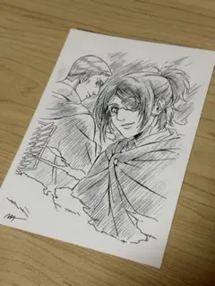 進撃の巨人 THE LAST ATTACK ビジュアルポストカード 8.9週特典