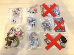 鬼滅の刃 甘露寺蜜璃 伊黒小芭内 辰年 兎年 ナンジャタウン ナムコ アクスタ