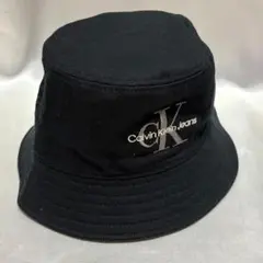 Calvin Klein Jeans ブラック 黒 バケットハット 帽子