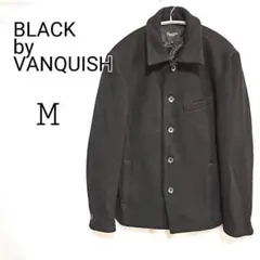 BLACK by VANQUISH 黒 ウールコート Mのサムネイル