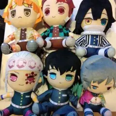 鬼滅の刃　ぬいぐるみ　セット