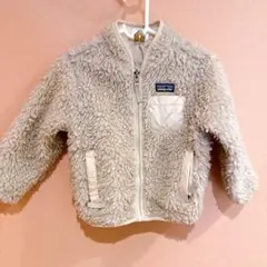 Patagonia フリースジャケット ベージュ キッズ