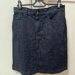 UNIQLOデニムスカート タイトスカート ひざ丈