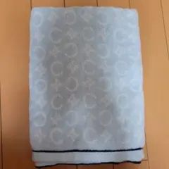 セリーヌ　バスタオル　タオル　ブルー　青　オシャレ　可愛い