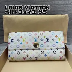 LOUIS VUITTON ポルトフォイユ サラ M93744 マルチカラー
