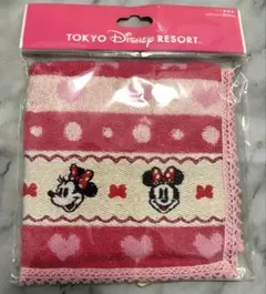 ミニーマウス　ミニタオル