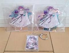 ホロライブ 一番くじ オーロラアクリルスタンド アクキーセット【常闇トワ】