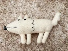 ウルフくん ぬいぐるみ　2021年個展作品