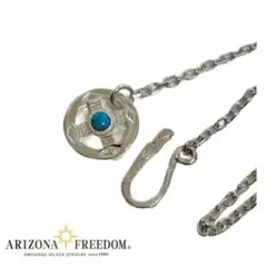 美品 アリゾナフリーダム ターコイズホイールチェーンセット ARIZONA FREEDOM アリゾナフリーダム チェーンネックレス SV/K18