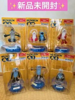 @ととまる様パペットスンスンHappyくじ　おしゃべりフィギュア1・6・9・10