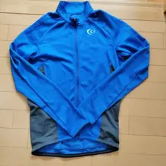 青色 長袖 サイクルジャージ　C3fit　アルファドライシャツ　men's　Mのサムネイル