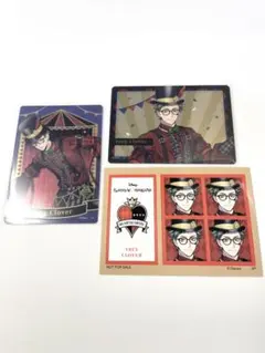 【ツイステ】トレイ picharm メタリックピクチャーム 証明写真風ステッカー