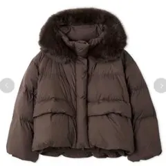 FRAY I.D（フレイ アイディー） フードファーショートダウンコート