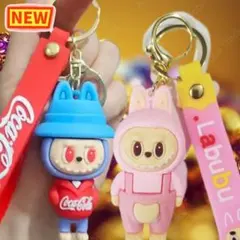 可愛い ラブブキーホルダー コカ・コーラ☆イベント☆レア商品 2点セット