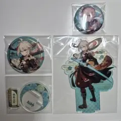 原神 楓原万葉 まとめ売り アクスタ 缶バッジ