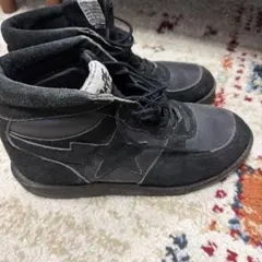 BAPE STA ハイカット スニーカー ブラックのサムネイル